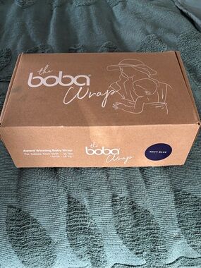 The Boba Wrap Baby - Navy Blue